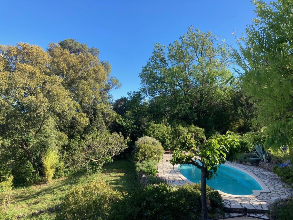 La Parenthese Du Var - Gite Avec Grande Terrasse Vue Sur Piscine Saint-Antonin-du-Var Εξωτερικό φωτογραφία
