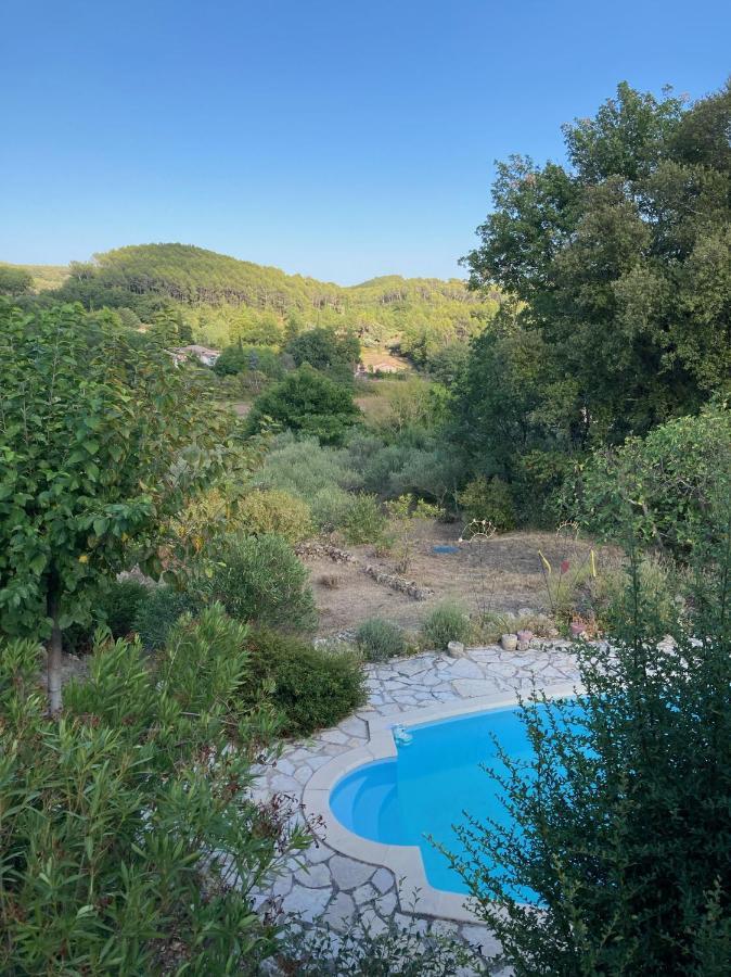 La Parenthese Du Var - Gite Avec Grande Terrasse Vue Sur Piscine Saint-Antonin-du-Var Εξωτερικό φωτογραφία